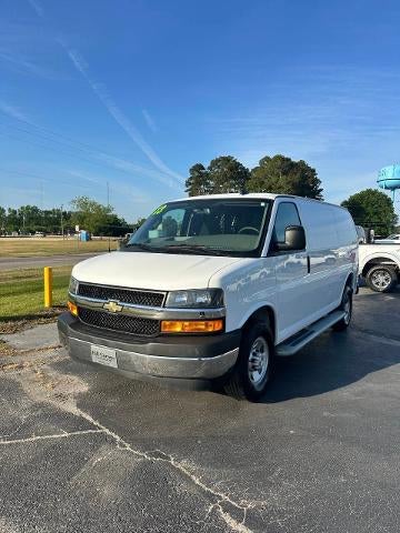 2023 Chevrolet Express Cargo 2500 Base in Summit White — front three-quarter view