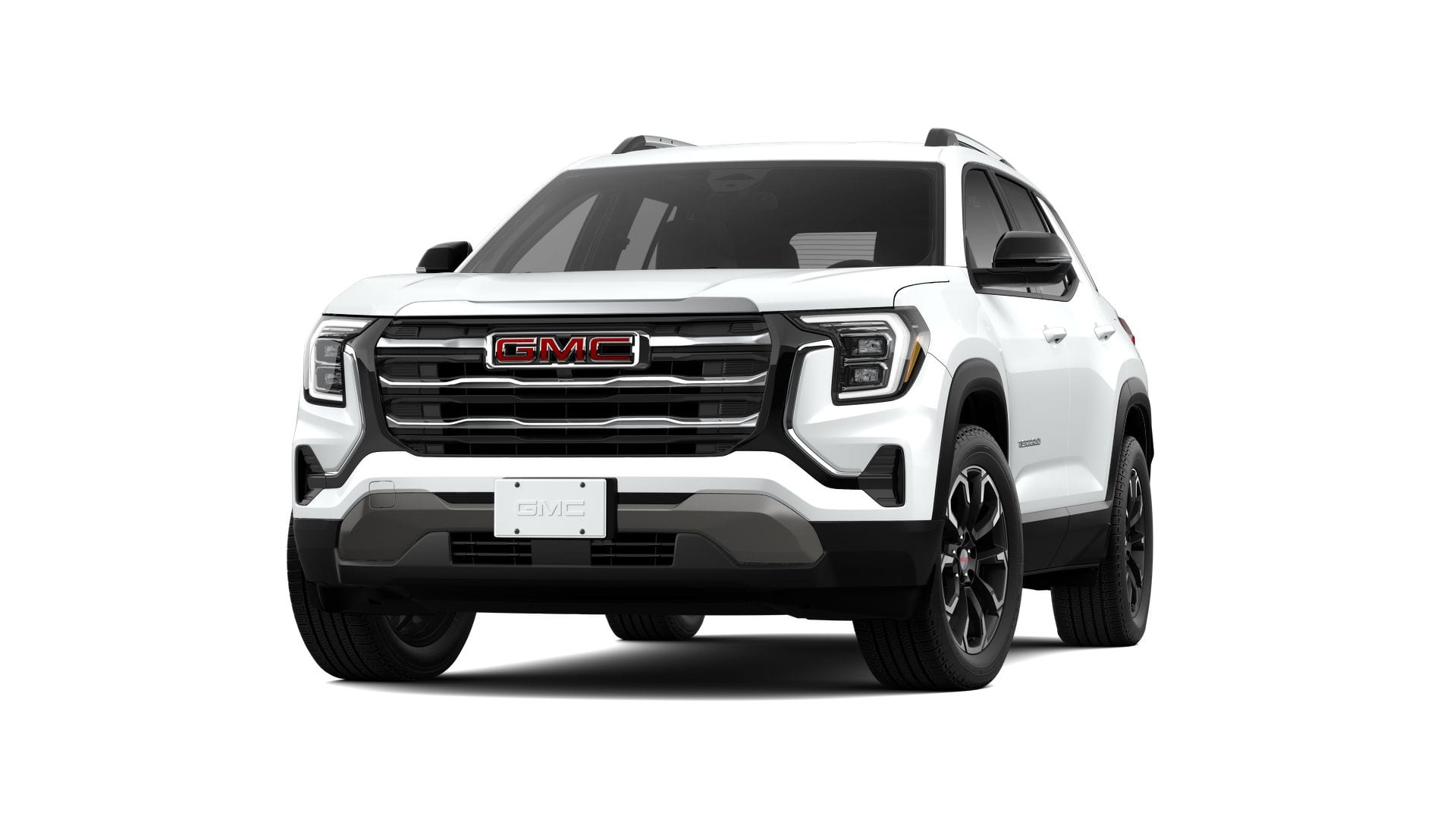2026 GMC Terrain Base in Summit White — front three-quarter view
