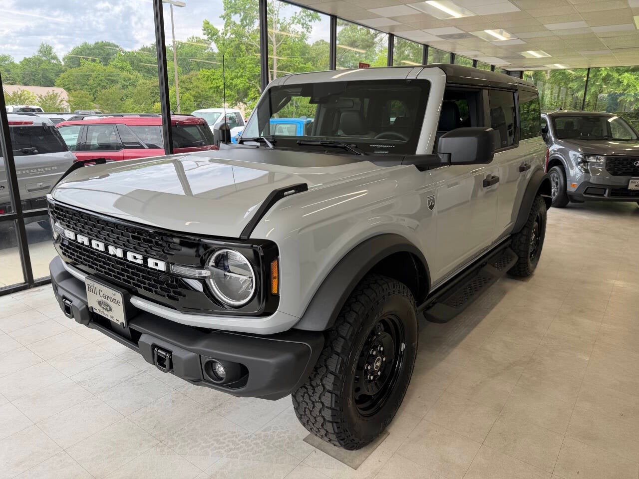 2026 Ford Bronco Big Bend 4x4 4dr SUV in Avalanche Gray — front three-quarter view