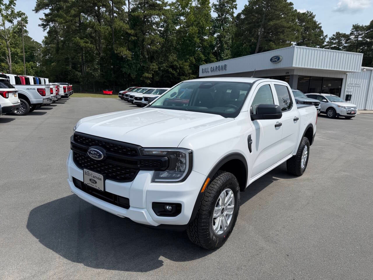 2026 Ford Ranger XL 4x2 4dr SuperCrew 5.0 ft. SB in White — front three-quarter view