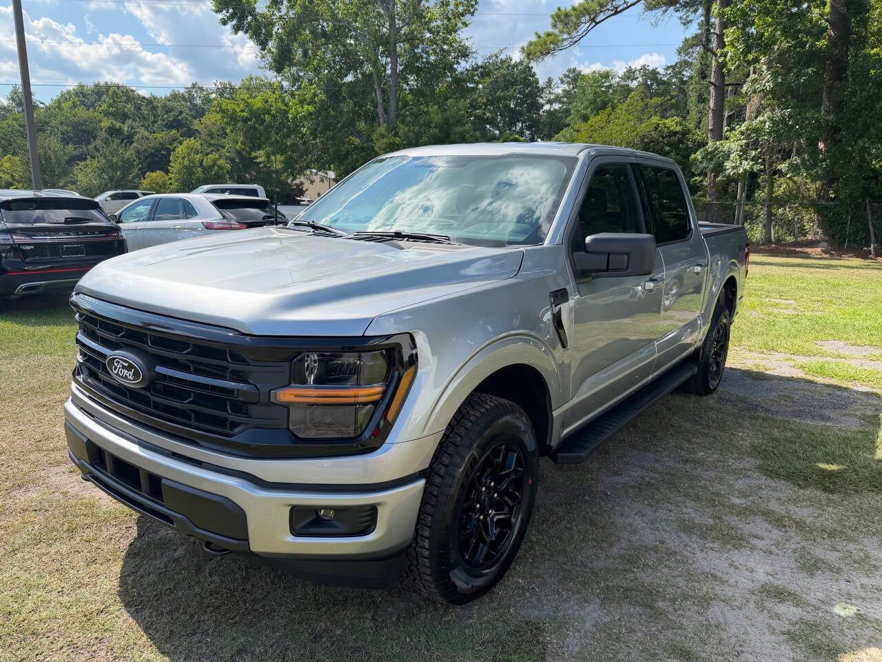 2026 Ford F-150 XLT 4x4 4dr SuperCrew 5.5 ft. SB in Iconic Silver — front three-quarter view