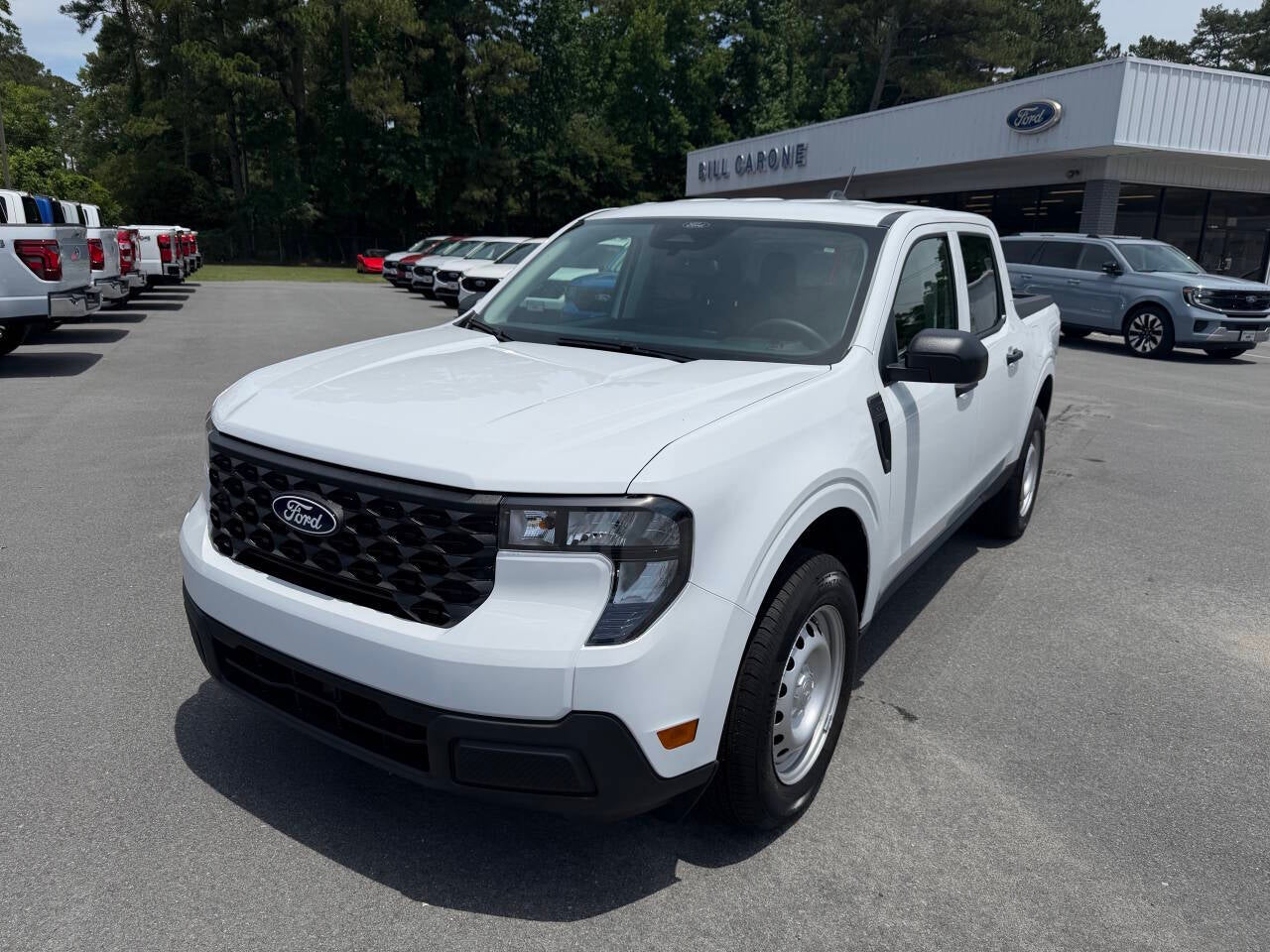 2026 Ford Maverick XL 4dr SuperCrew 4.5 ft. SB in White — front three-quarter view
